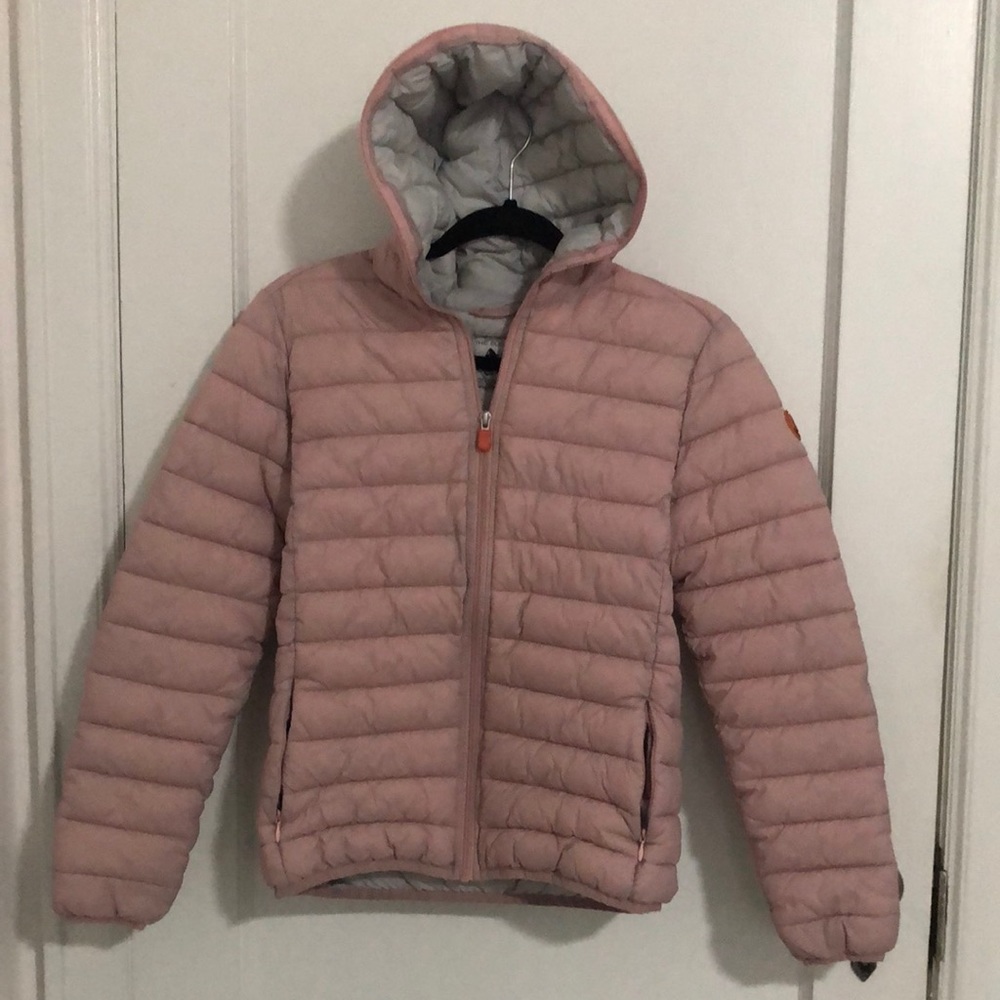Save the duck girls ultra light jacket.